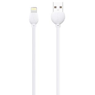 awei CL-63 2.5A 8 Pin Charging + Transmission Aluminum Alloy Data Cable, Length: 1m(White)