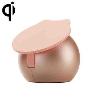 C101 Cute Cat Shape Magnetic Wireless Charging Stand Base (Pink)