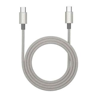 MOMAX DC30 1.5m USB-C / Type-C to USB-C / Type-C 60W Braided Data Sync Charge Cable (Titanium Color)