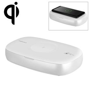 Momax 10W Qi Standard Fast Charging Wireless Charger Mobile Phone Jewelry UV Disinfection Cleaning Box
