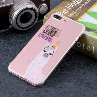 Alpaca Pattern Soft TPU Case for iPhone 8 Plus & 7 Plus