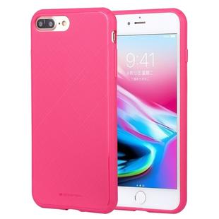 GOOSPERY STYLE LUX Shockproof Soft TPU Case for iPhone 8 Plus & 7 Plus(Magenta)