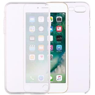 0.75mm Double-sided Ultra-thin Transparent PC + TPU Case for iPhone 8  Plus & 7 Plus