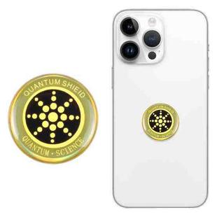 Anti Electromagnetic Radiation Mobile Phone Sticker (Gold)