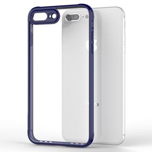 Transparent Acrylic + TPU Airbag Shockproof Case for iPhone 8 Plus & 7 Plus (Blue)