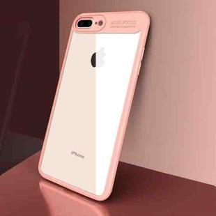 CAFELE for iPhone 8 Plus & 7 Plus Ultra-thin TPU + PC Dropproof Protective Case Cover(Pink)