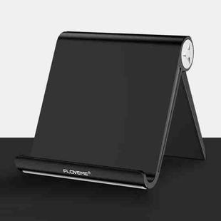 FLOVEME 0-100 Degree Swivel Adjustable ABS Stand Desktop Phone Holder, For iPad, iPhone, Galaxy, Huawei, Xiaomi, HTC, Sony, and other Mobile Phones or Tablets(Black)