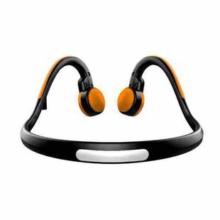 BT-BK Bone Conduction Bluetooth V4.1+EDR Sports Over the Ear Headphone Headset with Mic, For iPhone, Samsung, Huawei, Xiaomi, HTC and Other Smart Phones or Other Bluetooth Audio Devices(Orange)