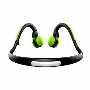 BT-BK Bone Conduction Bluetooth V4.1+EDR Sports Over the Ear Headphone Headset with Mic, For iPhone, Samsung, Huawei, Xiaomi, HTC and Other Smart Phones or Other Bluetooth Audio Devices(Green)