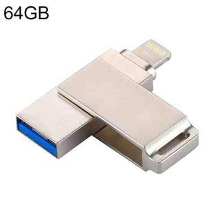 RQW-10 2 in 1 USB 2.0 & 8 Pin 64GB Flash Drive