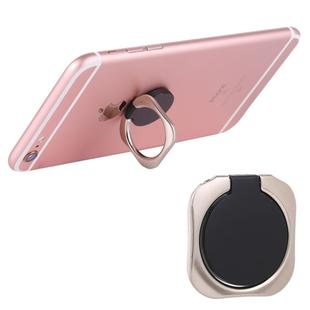 Universal Phone Metal 360 Degree Rotation Stand Finger Grip Ring Holder, For iPhone, iPad, Samsung, other Smartphones and Tablets (Black)