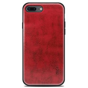 MOFI for iPhone 8 Plus & 7 Plus Shockproof PU Paste PC Protective Back Case(Red)