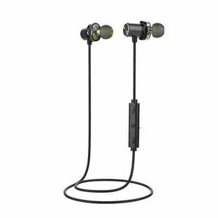AWEI X650BL Sports Headset IPX5 Waterproof Wireless Bluetooth CSR4.1 Neckband Stereo Earphone with Mic, For iPhone, Samsung, Huawei, Xiaomi, HTC and Other Smartphones (Grey)