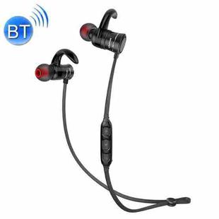 AWEI AK5 Sports Waterproof Earphone Wireless Bluetooth In-ear Headphone with Mic & Smart Magnetic Auto Swtich , For iPhone, Samsung, Huawei, Xiaomi, HTC and Other Smartphones(Black)