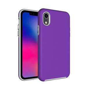 Anti-slip Armor Protective Case Back Cover Shell for    iPhone X / XS  (Purple)