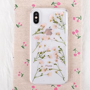 For iPhone X / XS Floral Pattern Soft Case