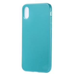 For iPhone X / XS Candy Color TPU Case(Green)