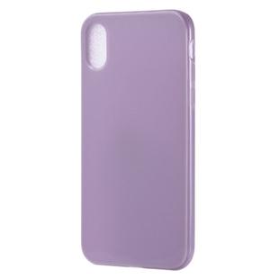 Candy Color TPU Case for iPhone XS Max(Light Purple)