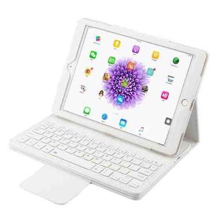 IP071 for iPad Pro 9.7 inch / iPad Air 2 / iPad Air /iPad 9.7 (2018) & iPad 9.7 (2017) Separable ABS Bluetooth Keyboard + Litchi Texture Horizontal Flip Leather Tablet Case with Holder(White)