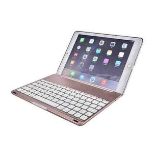 For iPad Pro 9.7 inch Aluminium Alloy Wireless Bluetooth 4.0 Backlight Keyboard(Rose Gold)