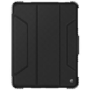 NILLKIN Bumper Horizontal Flip Leather Case for iPad Pro 11 inch (2018)，with Pen Slot (Black)
