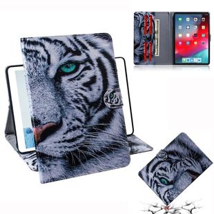 Tiger Pattern Horizontal Flip Leather Case for  iPad Pro 11 inch (2018), with Holder & Card Slot & Wallet