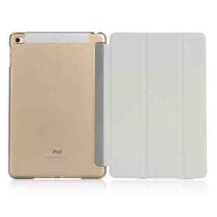 Pure Color Merge Horizontal Flip Leather Case for iPad Mini (2019) / iPad Mini 4, with Holder (Grey)