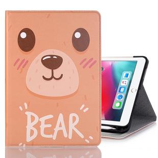 Bear Pattern Horizontal Flip Leather Case for iPad Pro 11 inch (2018),with Card Slots & Holder & Wallet & Photo Frame & Pen slot