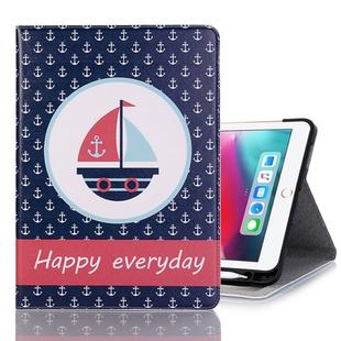 Ship Pattern Horizontal Flip Leather Case for iPad Pro 11 inch (2018),with Card Slots & Holder & Wallet & Photo Frame & Pen slot