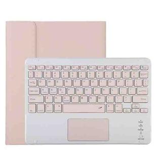 TG11BC Detachable Bluetooth Pink Keyboard Microfiber Leather Tablet Case for iPad Pro 11 inch (2020), with Touchpad & Pen Slot & Holder (Pink)