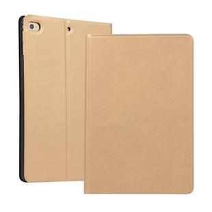 Universal Spring Texture TPU Protective Case for iPad Mini 4 / 5, with Holder(Gold)