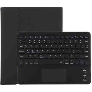 TG97BC Detachable Bluetooth Black Keyboard + Microfiber Leather Tablet Case for iPad 9.7 inch, with Touch Pad & Pen Slot & Holder(Black)