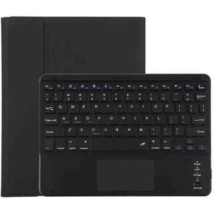 TG109BC Detachable Bluetooth Black Keyboard + Microfiber Leather Tablet Case for iPad Air 2020, with Touch Pad & Pen Slot & Holder (Black)