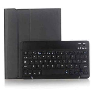 A102B For iPad 10.2 inch 2019 Ultra-thin Detachable Bluetooth Keyboard Leather Tablet Case with Stand & Pen Slot Function (Black)