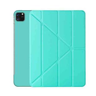 Horizontal Flip Ultra-thin Magnetic PU Leather Case for iPad Pro 11 inch 2018/2020/2021, with  Sleep / Wake-up Function(Mint Green)