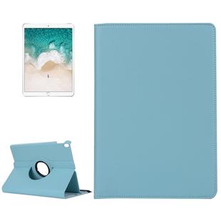 Litchi Texture 360 Degree Spin Multi-function Horizontal Flip Leather Protective Case with Holder for iPad Pro 10.5 inch / iPad Air (2019) (Baby Blue)