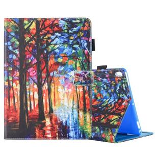 For iPad Pro 10.5 inch Forest Pattern Horizontal Flip Leather Case with 3 Gears Holder & Card Slots