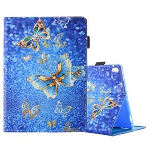 For iPad Pro 10.5 inch Butterfly Pattern Horizontal Flip Leather Case with 3 Gears Holder & Card Slots