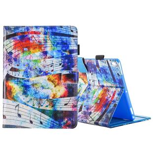 For iPad Pro 10.5 inch Musical Note Print Horizontal Flip PU Leather Protective Case with Holder & Card Slots & Photo Frame