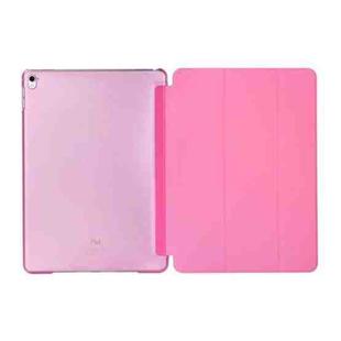 Pure Color Merge Horizontal Flip Leather Case for iPad Pro 10.5 Inch / iPad Air (2019), with Holder (Pink)