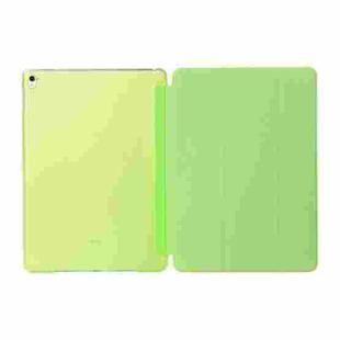 Pure Color Merge Horizontal Flip Leather Case for iPad Pro 10.5 Inch / iPad Air (2019), with Holder (Green)