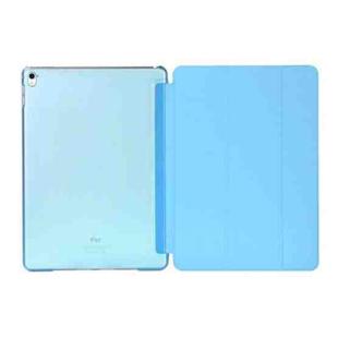 Pure Color Merge Horizontal Flip Leather Case for iPad Pro 10.5 Inch / iPad Air (2019), with Holder (Blue)