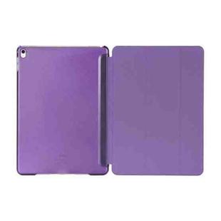 Pure Color Merge Horizontal Flip Leather Case for iPad Pro 10.5 Inch / iPad Air (2019), with Holder (Purple)