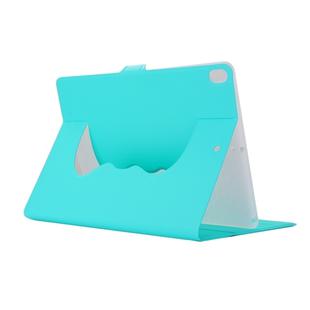 Horizontal Flip Solid Color Elastic Force Leather Case with 360 Degrees Rotation Holder for iPad Pro 10.5 inch (Mint Green)