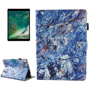 For iPad Pro 10.5 inch Blue Marble Pattern Horizontal Flip Leather Protective Case with Holder & Card Slots & Wallet & Pen Slot &Sleep / Wake-up