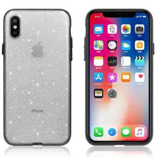 For iPhone X / XS Shimmering Powder PC Protective Back Cover Hard Case (White)