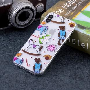 Puppet Toys Pattern Soft TPU Case for   iPhone X / XS  