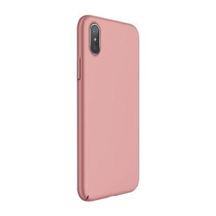 JOYROOM CHI Series for   iPhone X   PC Full Coverage Protective Back Cover Case(Rose Gold)