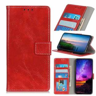For iPhone 11 Pro Retro Crazy Horse Texture Horizontal Flip Leather Case, with Holder & Card Slots & Photo Frame & Wallet (Red)