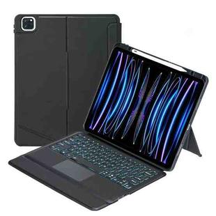 T129-AS For iPad Pro 12.9 2022/2021/2020/2018 Touch Backlight Split Type Bluetooth Keyboard Leather Case